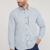 1.- GM001 Kiruna_Light Grey CAMISA OXWEAR KIRUNA