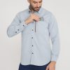 2.- GM001 Kiruna_Light Grey CAMISA OXWEAR KIRUNA