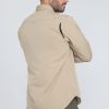 3.- GM001 Kiruna_Dark Beige CAMISA OXWEAR KIRUNA