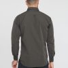 3.- GM001 Kiruna_Dark Green CAMISA OXWEAR KIRUNA