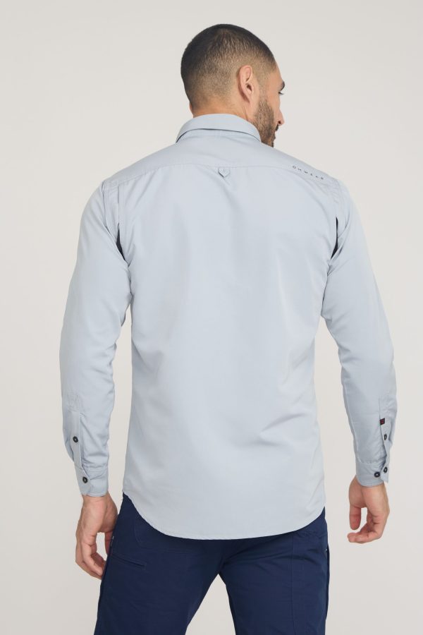 3.- GM001 Kiruna_Light Grey CAMISA OXWEAR KIRUNA