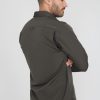 4.- GM001 Kiruna_Dark Green CAMISA OXWEAR KIRUNA