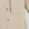 5.- GM001 Kiruna_Dark Beige CAMISA OXWEAR KIRUNA