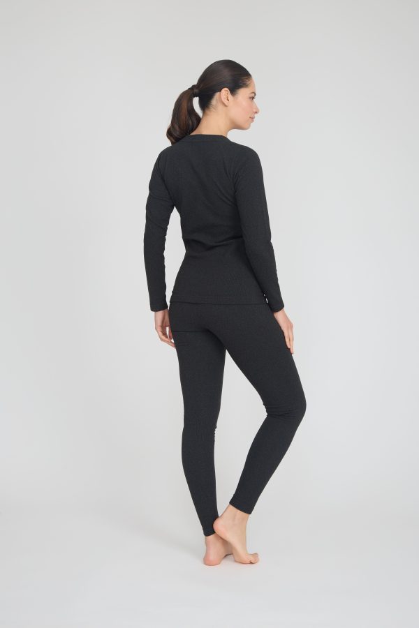 CAMISETA TÉRMICA PRIMERA CAPA OXWEAR ELGA BLACK