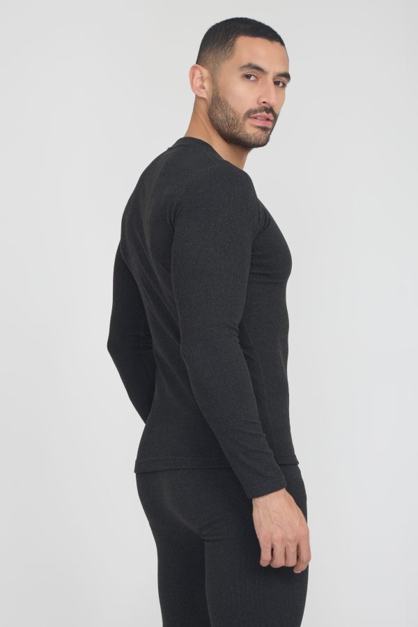 3.- LM001 Badran Top_Black CAMISETA TÉRMICA PRIMERA CAPA OXWEAR BADRAN BLACK